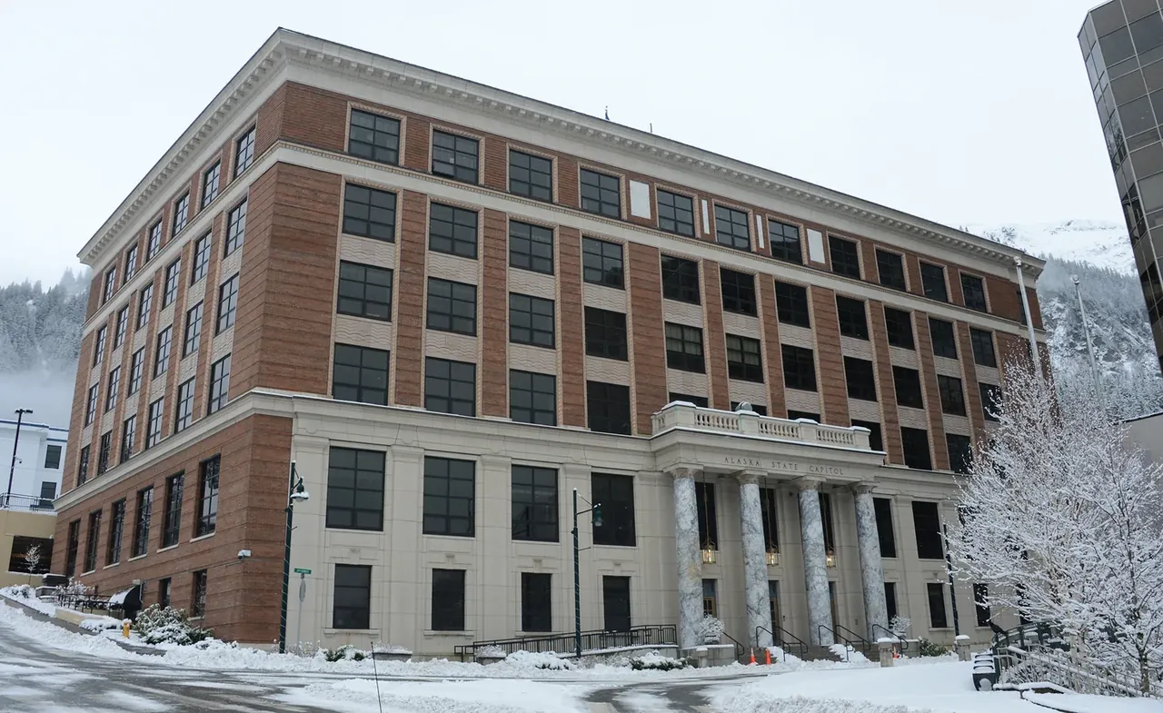 The Alaska State Capitol is seen on Sunday, Jan — Alaska