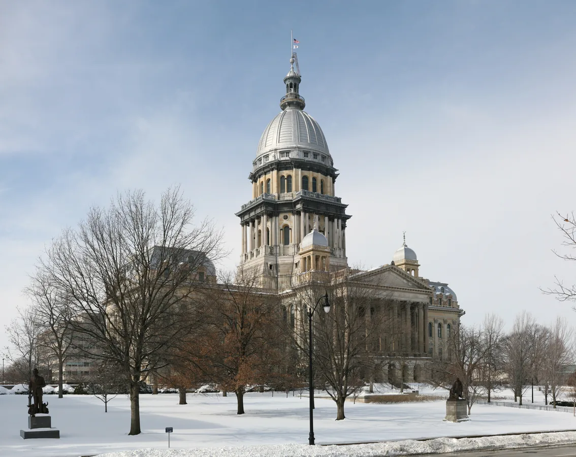 Illinois State Capitol in Springfield — Illinois