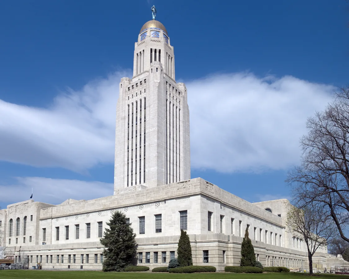 Title: Capitol building Lincoln, Nebraska
Physical description: 1 photograph : digital, TIFF file, color.

Notes: The building was designed  — Nebraska